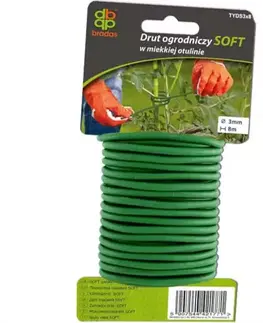 Príslušenstvo pre pestovanie rastlín Záhradný drôt soft 3 mm x 8 m tyds3x8