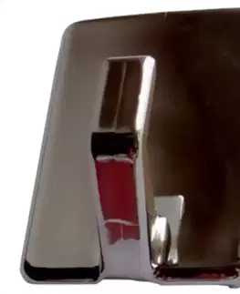 Vešiaky a háčiky na stenu Háčik malý štvorcový farba: strieborný