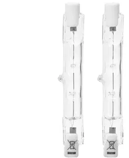 Žiarovky  B.V. SADA 2x Priemyselná žiarovka J78 R7s/80W/230V 2900K -  B10103R7R