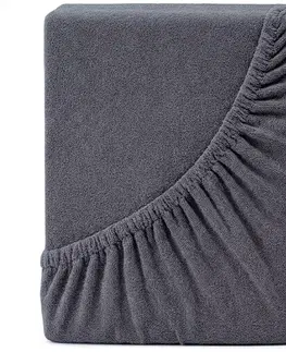 Plachty 4Home froté prestieradlo Perfect antracit, 90 x 200 cm