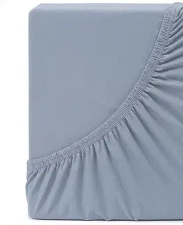 Plachty 4Home jersey prestieradlo Ideál sivá, 180 x 200 cm