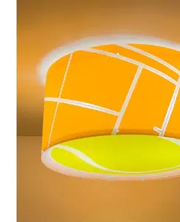 Svietidlá Dalber 41756 - Detské stropné svietidlo TENNIS 2xE27/15W/230V 41756M