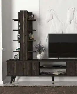 TV stolíky BURNING televízny stolík, rehab