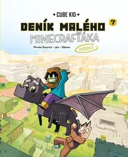 Dobrodružstvo, napätie, western Deník malého Minecrafťáka: komiks 7 (CZ) - Cube Kid,Martin Herodek