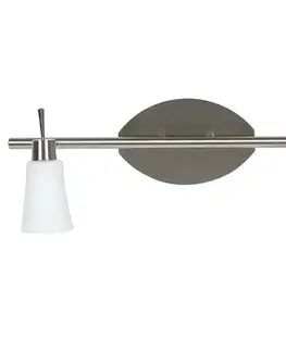 Bodové svetlá Nástenná lampa 2xG9 KROTON NIKEL