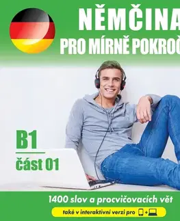 Jazykové učebnice - ostatné Audioacademyeu Němčina pro mírně pokročilé B1 – část 1