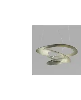 Svietidlá Artemide 1254120A -LED Stmievateľný luster na lanku PIRCE LED/44W/230V 3000K zlatá 1254120A