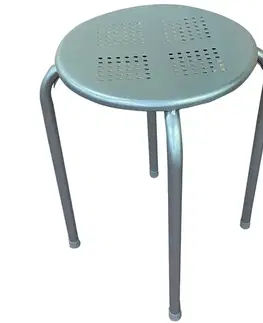 Stolčeky a hokerlíky Taburetka DR-N-656 Felipe 10893 sivá