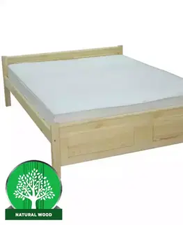 Dvojlôžkové postele Posteľ Ł 160/200 borovica