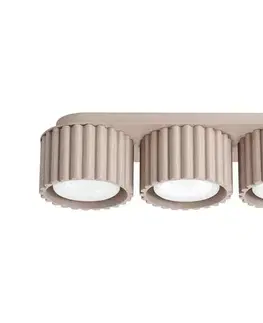 Svietidlá  SL.2635 - Bodové svietidlo AURA 3xGX53/10W/230V taupe SL.2635