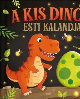 Leporelá, krabičky, puzzle knihy Lámpás mesék - A kis dinók esti kalandja