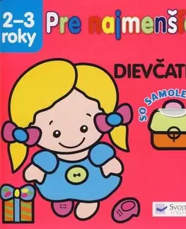 Nalepovačky, vystrihovačky, skladačky Pre najmenších 2-3 roky - Dievčatká