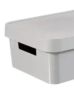 Boxy na skladovanie CURVER - Box úložný 11l s vekom Infinity