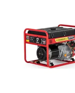 Predlžovacie káble Hahn & Sohn 9178 - Benzínová elektrocentrála HGG 5500 X-H 5500W 9178