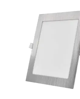 Svietidlá  LED podhľadové svietidlo NEXXO LED/18W/230V 3000/3500/4000K strieborné 22,5x22,5 cm ZD2243