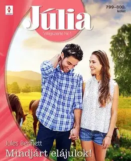 Romantická beletria Júlia 799 – 800. - Grey India,Bennett Jules