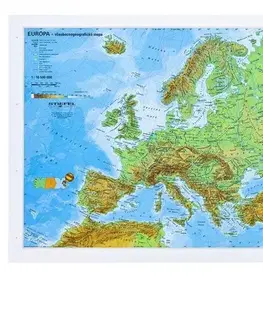 Európa Európa fyzická/politická - A3 karta - Kolektív autorov
