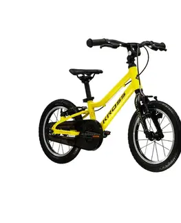 Bicykle Kross Liftie 14" 2025 žltá / čierna / matný - 7" (95-110 cm)