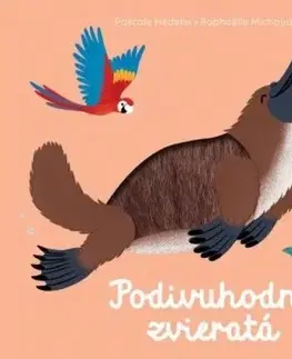 Leporelá, krabičky, puzzle knihy Podivuhodné zvieratá - Spoznávaj dotykom - Kolektív autorov