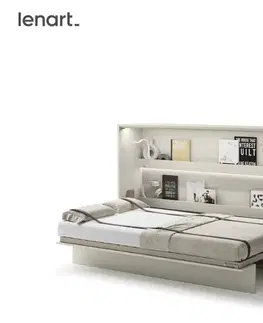 Postele Dig-net nábytok Sklápacia posteľ Lenart BED CONCEPT BC-05 kašmír | 120 x 200 cm