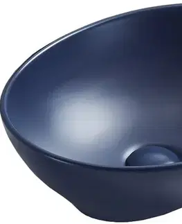 Umývadlá MEXEN - Elza umývadlo na dosku 40 x 33, granátová mat 21014042
