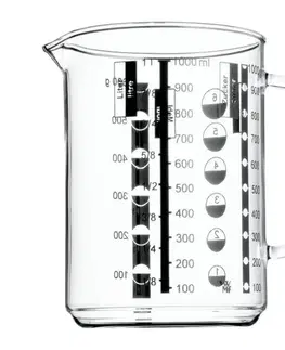 Dózy na potraviny WMF - Sklenená odmerka GOURMET 1l 0605972000