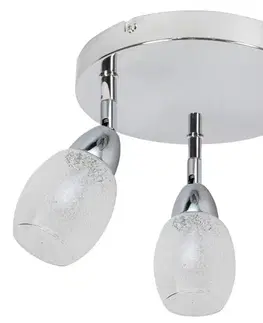 Stropná svetla LED stropné svietidlo SMD 3x6W 34cm RICO CHROME