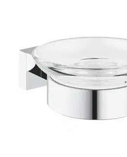 Svietidlá GROHE 40754001 - Miska na mydlo ESALS CUBE lesklý chróm 40754001