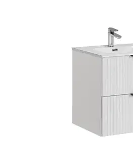 Skrinky s umývadlom ArtCom Kúpeľňová skrinka s umývadlom ADEL White U60/1 | 60 cm