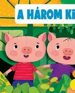 Leporelá, krabičky, puzzle knihy A három kismalac