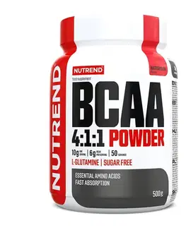Aminokyseliny Práškový koncentrát Nutrend BCAA 4:1:1 Powder 500 g ananás