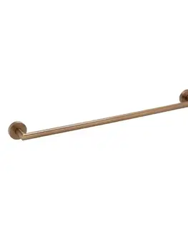 Držadlá k vani SAPHO - X-ROUND COPPER držiak uterákov 600, meď mat XR404PG
