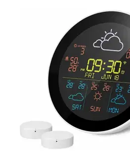 Meteostanice, teplomery a vlhkomery TESLA Electronics Device - Inteligentná meteostanica so senzorom 400 mAh Wi-Fi IP44 TEDE00046