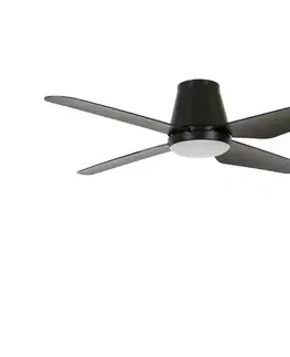 Ventilátory Lucci Air 213002 - LED Stropný látor AIRFUSION ARIA LED/18W/230V čierna + DO 213002