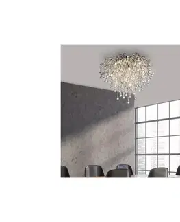 Svietidlá Paul Neuhaus 8091-55 - Prisadený luster ICICLE 9xG9/40W/230V pr. 50 cm chróm 8091-55