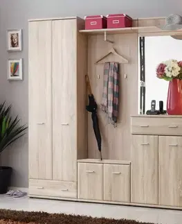 Predsieňový nábytok Predsieňový nábytok Armario III sonoma