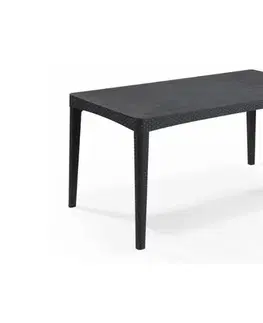 Záhradné plastové zostavy Elvisia Záhradný set ELLIE 6 + 1 | grafit