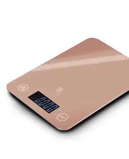 Váhy kuchynské BERLINGER HAUS - Váha kuchynská 5kg Rose Gold