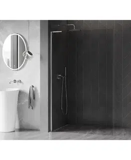 Sprchové dvere MEXEN/S - Kyoto-X L Sprchová zástena WALK-IN 80 x 200, transparent 10 mm, chróm 800-080-107-01-00-X
