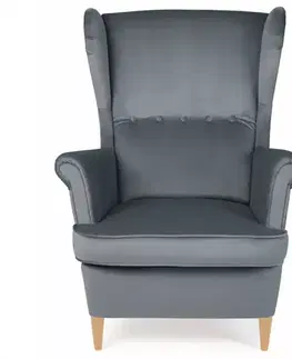 Moderné kreslá Kreslo Royal Bluvel 14/prírodné