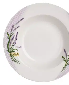 Dekorácie a bytové doplnky Hlboký tanier 21,6cm Lavender