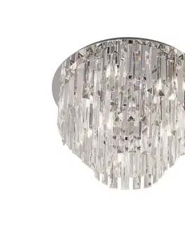 Svietidlá MAXLIGHT C0136 - Stropné svietidlo MONACO 9xG9/40W/230V pr. 42 cm chróm C0136