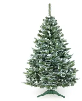 Vianočné stromčeky NABBI Christee 14 vianočný stromček 180 cm zelená / biela