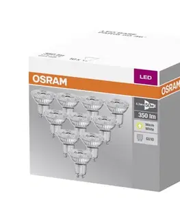 Žiarovky SADA 10x LED Žiarovka GU10/4,3W/230V 2700K - Osram 4058075036680