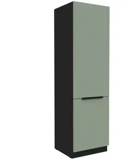 Kuchynské skrinky stojace Kuchynská skrinka Aria-Sa/Bl Anti Fingerprint 60lo-210 2f
