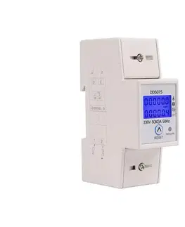 Predlžovacie káble  Jednofázový elektromer na DIN lištu DDS015 R239B
