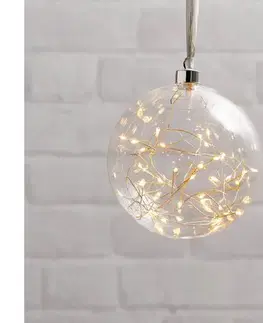 Vianočné dekorácie Eglo 410589 - LED Vianočná dekorácia GLOW 40xLED/0,064W/3/230V pr. 15 cm 410589