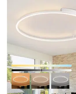 Svietidlá BRILAGI - LED Stmievateľné svietidlo PORTOFINO LED/85W/230V pr. 120 cm biela + DO BRI524