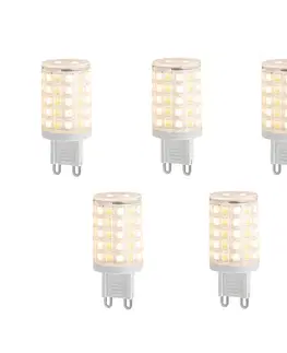 LED osvetlenie Sada 5 inteligentných stmievateľných LED žiaroviek G9 číra 2,5 W 250 lm 2700-6500 K