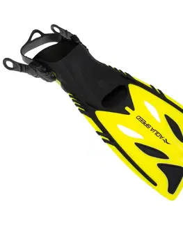 Potápačské plutvy Aqua Speed EON S Black/Fluo Yellow - 27/31